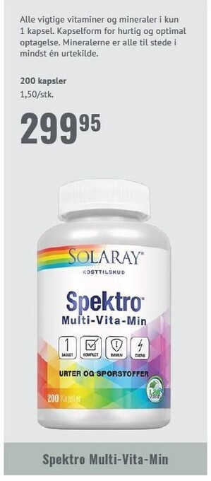 Spektro multi-vita-min