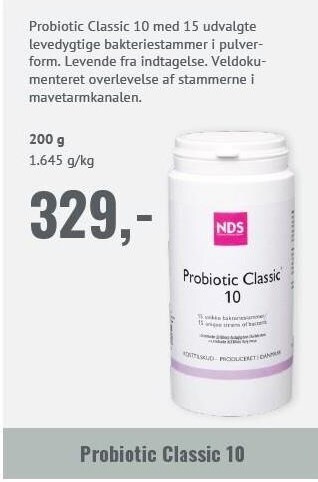 Helsam Probiotic classic 10 tilbud