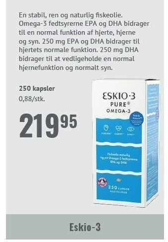 Helsam Eskio-3 tilbud