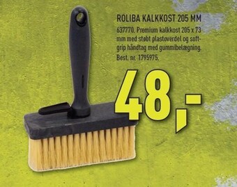 Roliba kalkkost 205 mm
