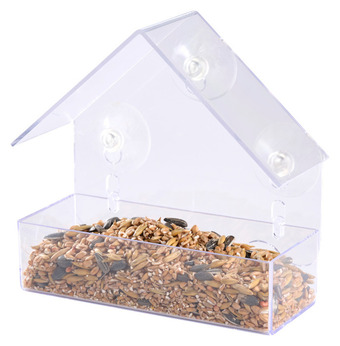 jem & fix Fuglefoderhus t/vindue 15 x 15 x 6 cm tilbud