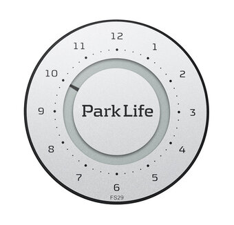 jem & fix Park life parkeringsskive titanium silver tilbud