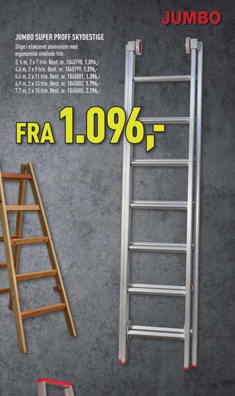 Johannes Fog Jumbo super proff skydestige tilbud