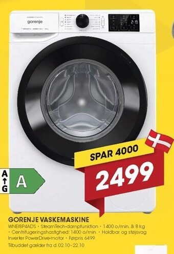 Gorenje vaskemaskine