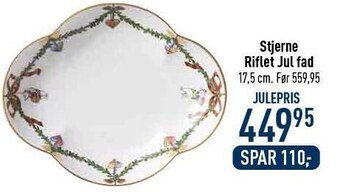 Imerco Stjerne riflet jul fad tilbud