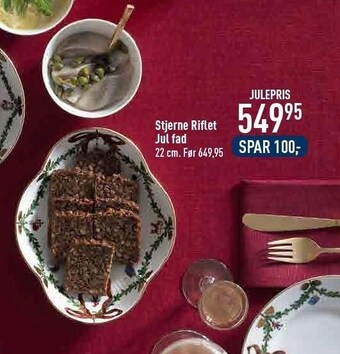 Imerco Stjerne riflet jul fad tilbud