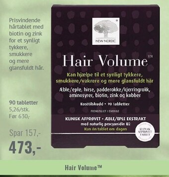 Helsam Hair volume tilbud