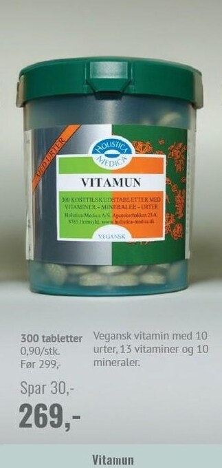 Helsam Vitamun tilbud