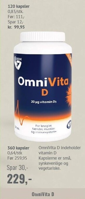 Helsam Omnivita d tilbud