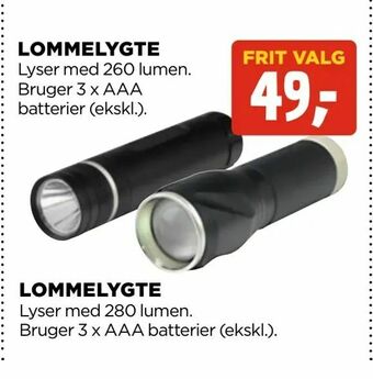 jem & fix Lommelygte tilbud