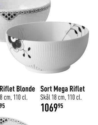 Imerco Sort mega riflet tilbud