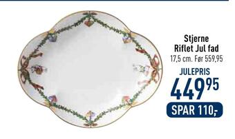 Imerco Stjerne riflet jul fad tilbud