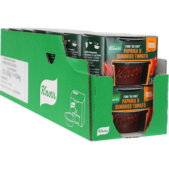 Motatos Knorr - knorr fond du chef paprika & sundried tomato 12-pak tilbud