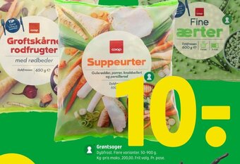 Coop 365 Grøntsager tilbud