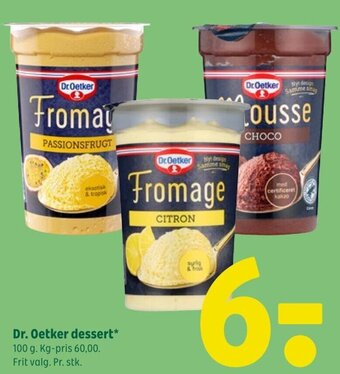 Coop 365 Dr. Oetker dessert tilbud