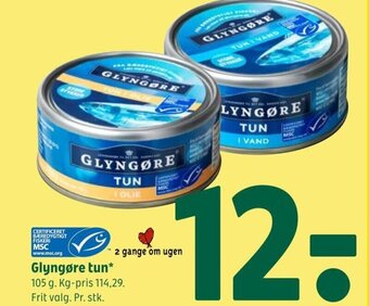 Coop 365 Glyngøre tun tilbud