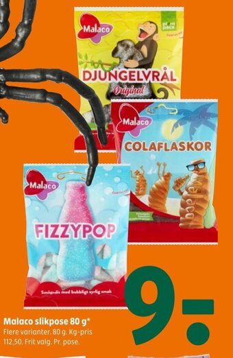 Coop 365 Malaco slikpose 80 g tilbud