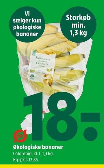 Coop 365 Økologiske bananer tilbud