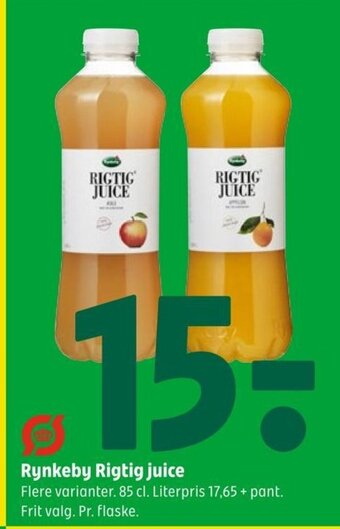 Coop 365 Rynkeby Rigtig juice tilbud