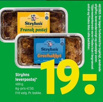 Stryhns leverpostej