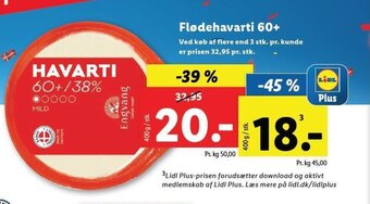 Flødehavarti 60+