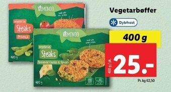 Lidl Vegetarbøffer tilbud