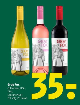 Coop 365 Gray fox tilbud
