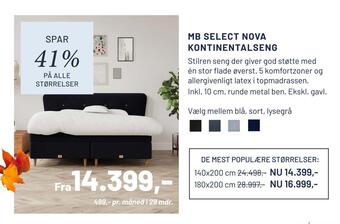 Mb select nova kontinentalseng
