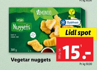 Lidl Vegetar nuggets tilbud
