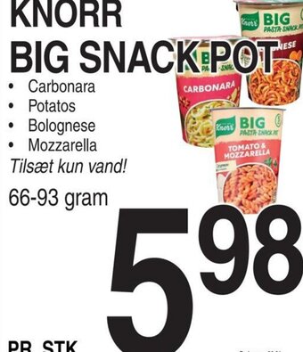 ABC Lavpris KNORR BIG SNACK POT tilbud