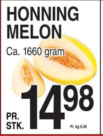 ABC Lavpris HONNING MELON tilbud
