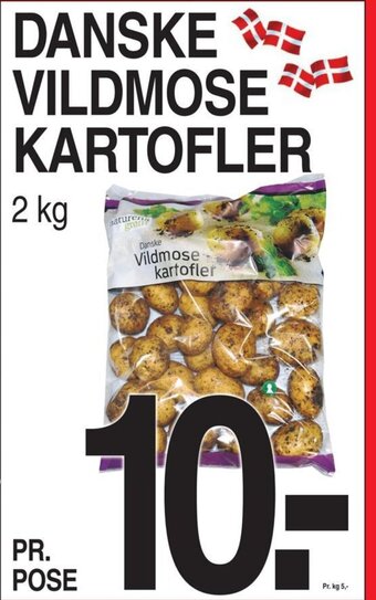 ABC Lavpris DANSKE VILDMOSE KARTOFLER tilbud