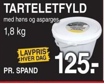ABC Lavpris TARTELETFYLD tilbud