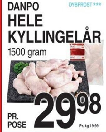 ABC Lavpris DANPO HELE KYLLINGELÅR tilbud