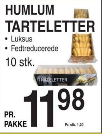 ABC Lavpris HUMLUM TARTELETTER tilbud