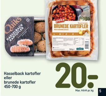 REMA 1000 Hasselback kartofler eller brunede kartofler 450-700 g tilbud