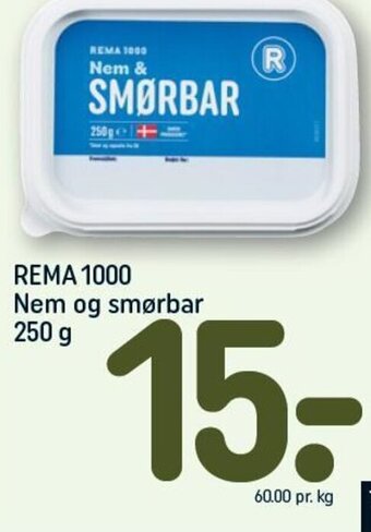 REMA 1000 REMA 1000 Nem og smørbar tilbud