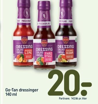 Go-Tan dressinger 140 ml