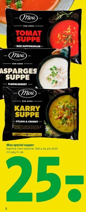 Coop 365 Mou tomatsuppe tilbud