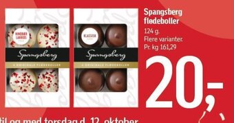 Føtex Spangsberg flødeboller tilbud