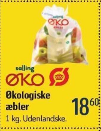 Føtex Økologiske æbler tilbud