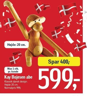 Føtex Kay Bojesen abe tilbud