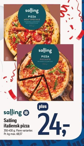 Føtex Salling italiensk pizza tilbud