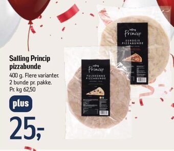 Føtex Salling Princip pizzabunde tilbud