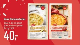 Føtex Peka flødekartofler tilbud