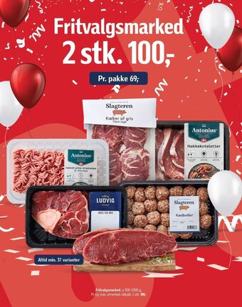 Føtex Fritvalgsmarked 2 stk tilbud