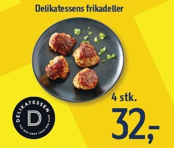 Føtex Delikatessens frikadeller tilbud