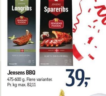 Føtex Jensens BBQ tilbud