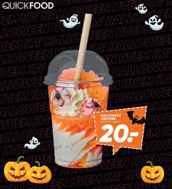 Bilka Halloween isbombe tilbud