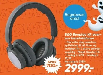 B&o beoplay hx over-ear høretelefoner
